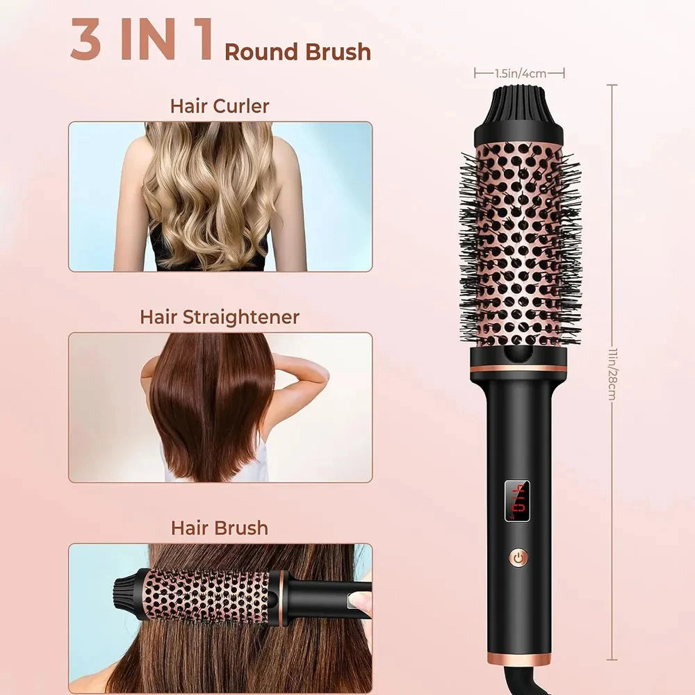 3 In 1 Ionic Hair Curler Straightener Professional Curling Iron