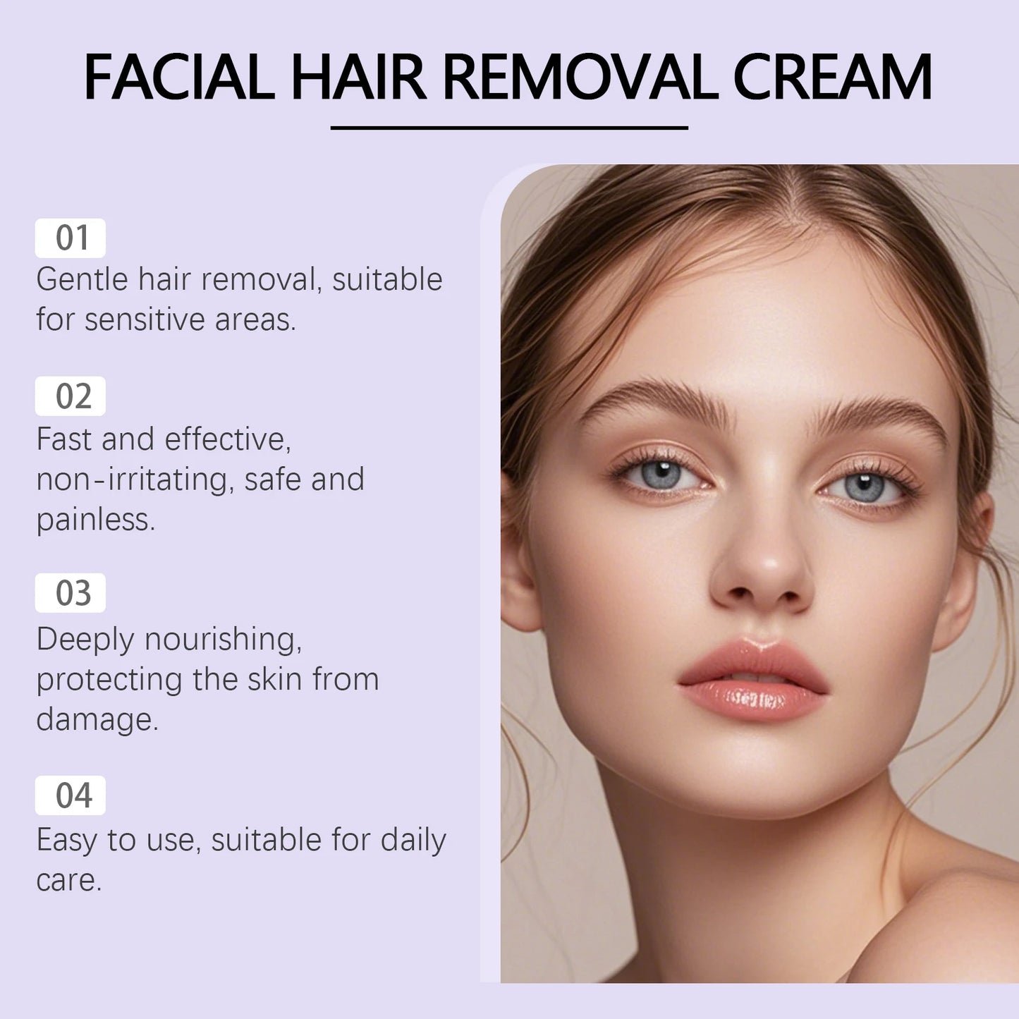 Facial Hair Removal Cream