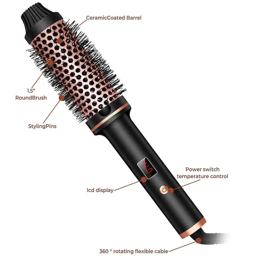 3 In 1 Ionic Hair Curler Straightener Professional Curling Iron