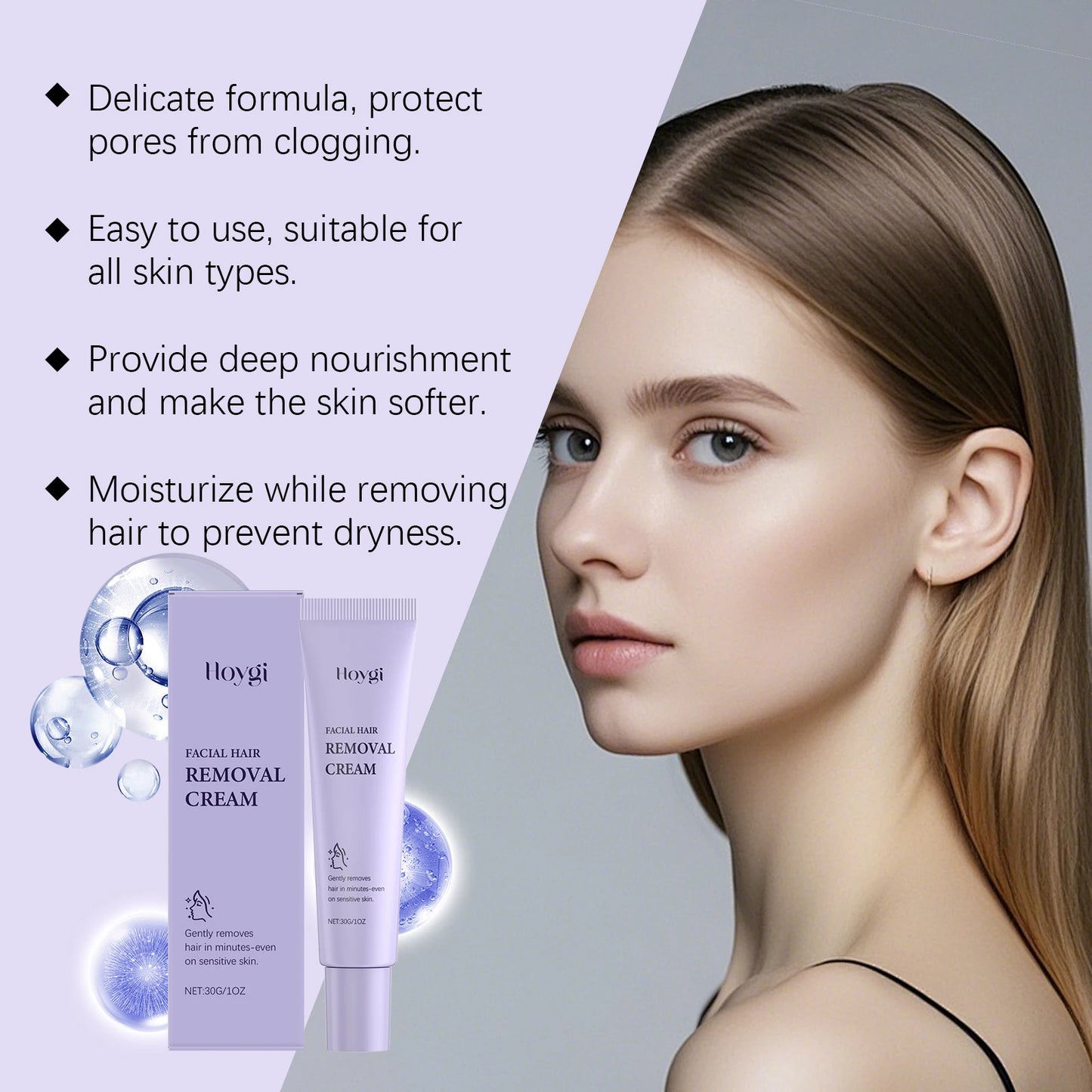 Facial Hair Removal Cream