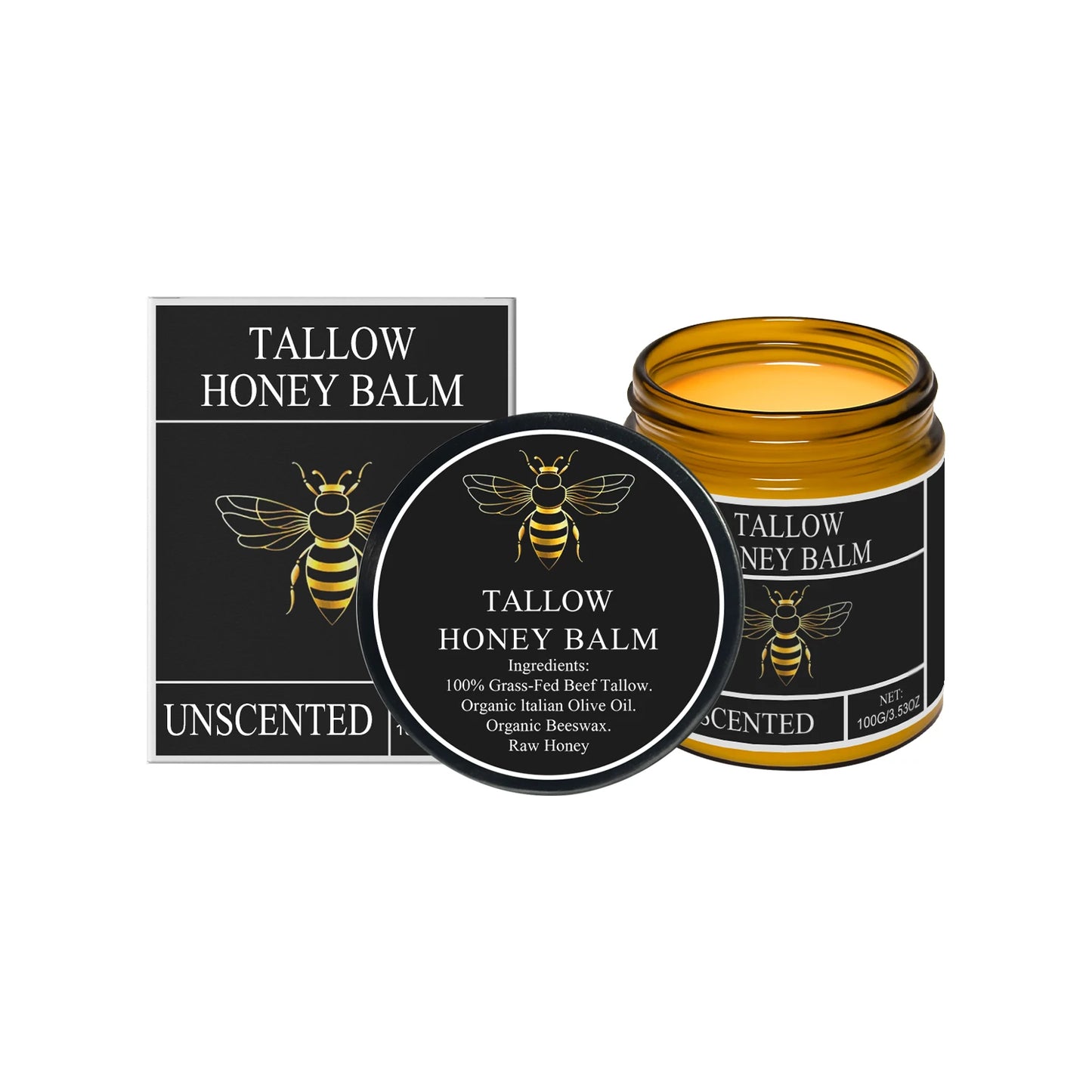 Beef Tallow for Skin Tallow and Honey Balm