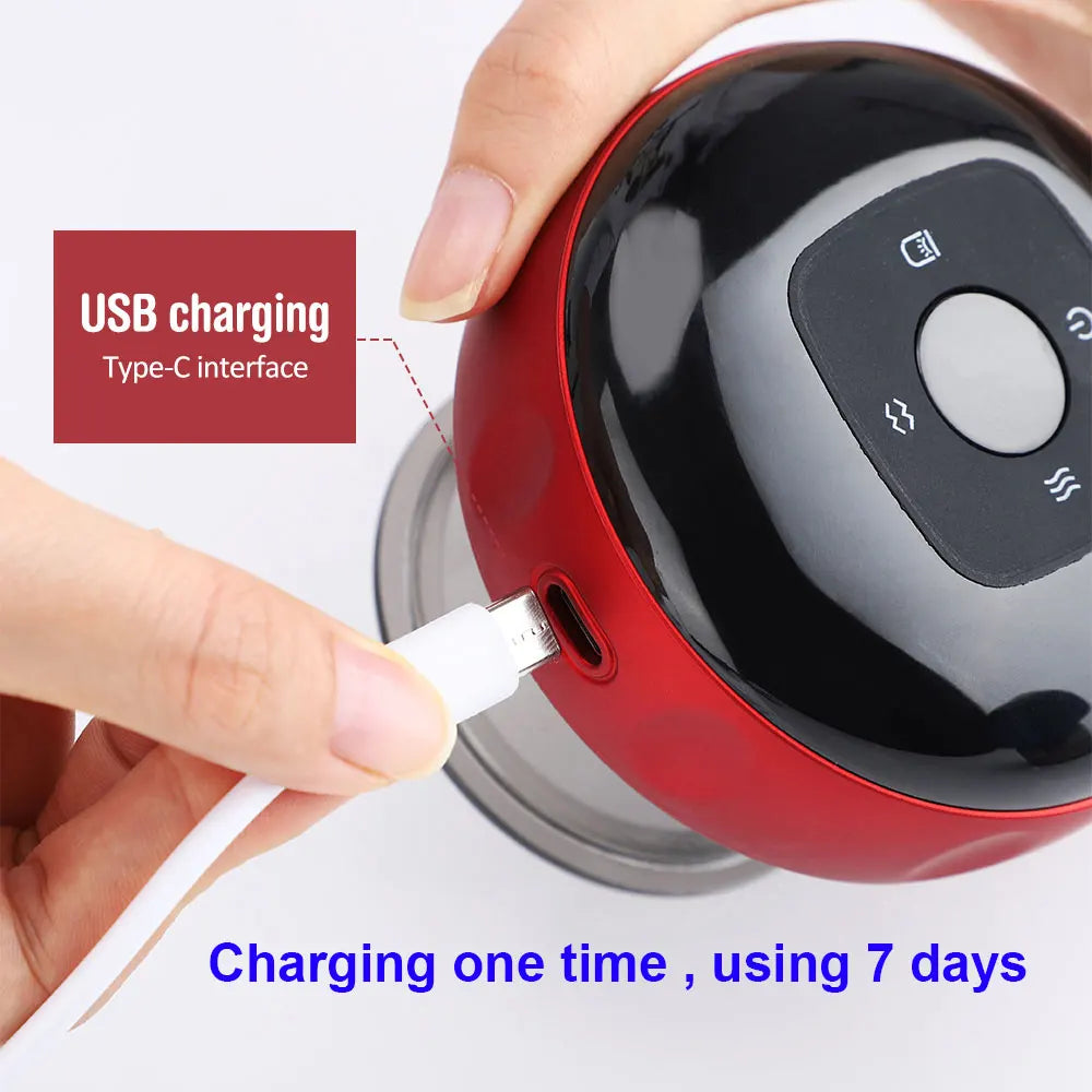 Electric Vacuum Cupping skin Scraping Massager