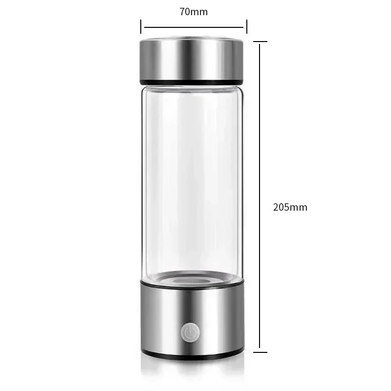420ML Hydrogen Oxygen Water Cup H2 Inhalation Device Water Bottle
