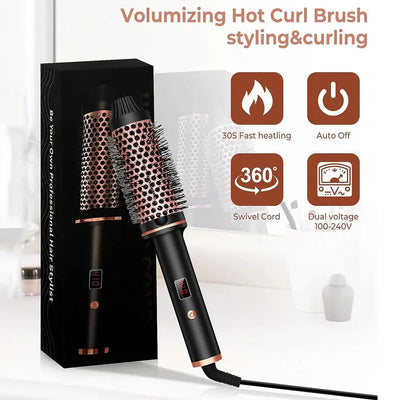 3 In 1 Ionic Hair Curler Straightener Professional Curling Iron
